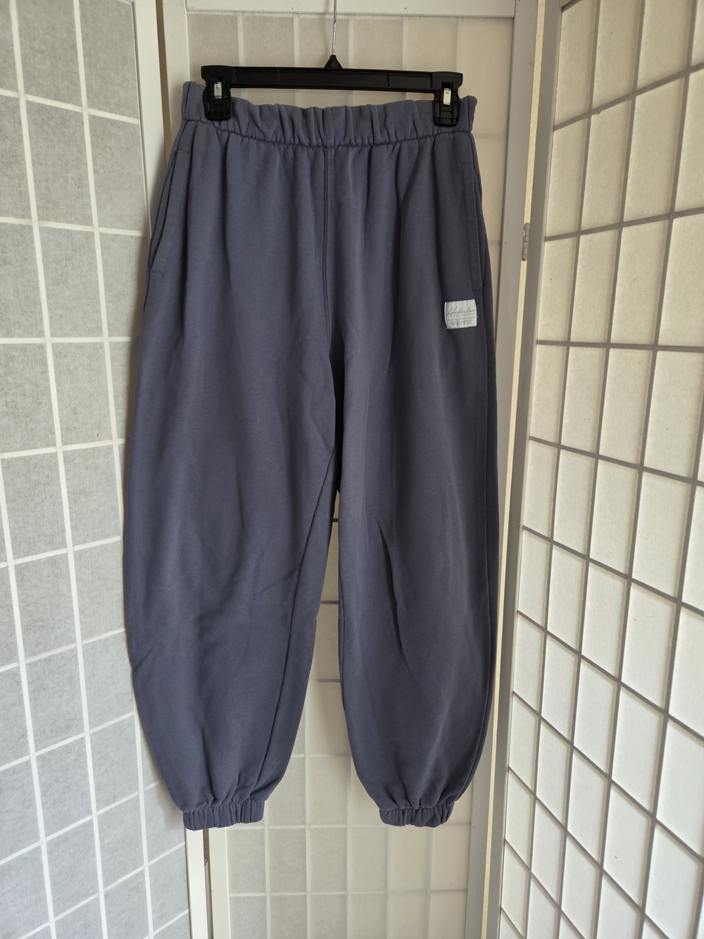 Hollister Slate Blue Elastic Cuff Joggers - XS